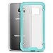 Galaxy S7 Edge Case, ELOVEN Impact Resistant Anti-Scratch Shockproof Translucent View S7 Edge Clear Case Hard Back Cover Bumper Shell Non-Slip Protective Case for Samsung Galaxy S7 Edge(2016) - Mint