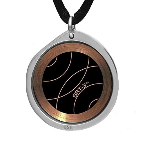 Q-Link Brushed "Pebble" SRT-3 Pendant - Silver