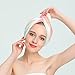 AuroTrends Microfiber Hair Turban,Hair Towel Wrap Turban- Super Absorbent,Unique Design,Rainbow(1 Pack)