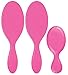 Wet Brush Original Detangler, Mini, & Shine Enhancer Hair Brush - Pink (3-Pack) - Exclusive Ultra-soft IntelliFlex Bristles - Glide Through Tangles With Ease For All Hair Types - For Wet And Dry Hair