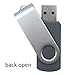 Enfain 10 X 8GB USB Flash Drive 2.0 for Promotional Giveaways, Software Distribution, Marketing Presentations, Catalog Distribution, Music, Movie, Entertainment Distribution, Educational Data, Gray