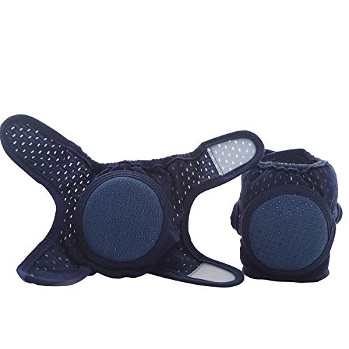 Baby Knee Pads for Crawling, Adjustable Kneepads Unisex Babies, Toddlers Anti-Slip Breathable 4 Packs CalMyotis