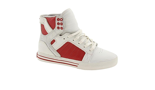 supra skytop red bottom