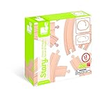 Janod Sliding Railway Set (12 Piece)