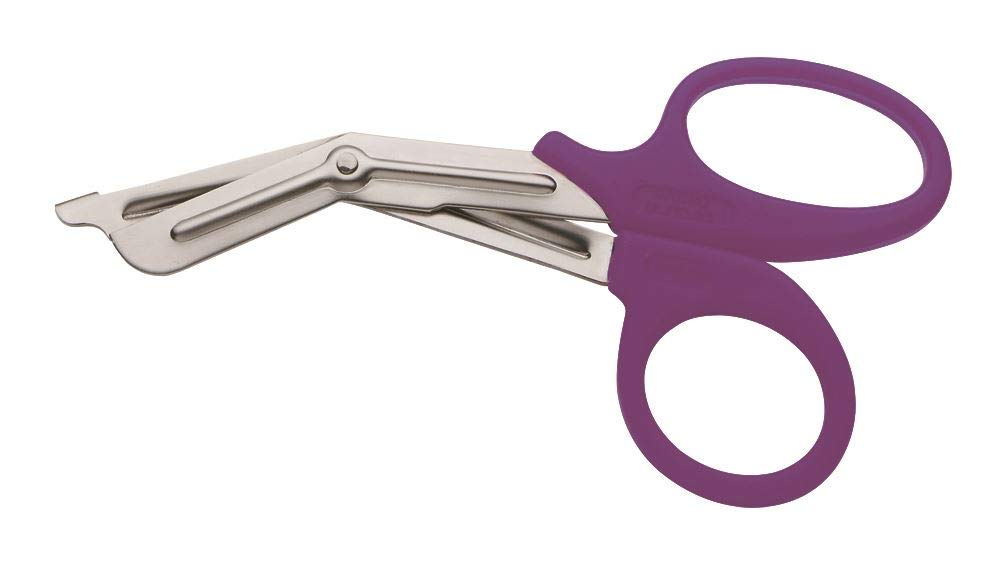 Timesco Tough Cut Utility Scissors 7.5" Purple