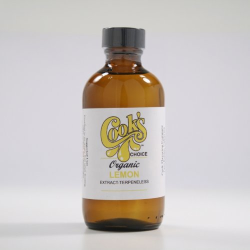 Cook's Organic Pure Lemon Extract 4oz.