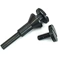scottchen PRO Mounting Mandrel 3/8" & 1/4" Arbor Hole for Type 1 Cut-Off Wheel 1/4" Shaft for Die Grinder Rotary Tool - 1 Pac