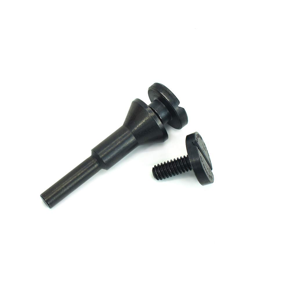 Scottchen Mounting Mandrel for Type 1 Cut-Off Wheels, A3 Carbon Steel, 1/4" Shank - 1 Pack