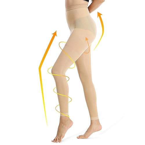 Medical Compression Leggings For Circulation Standard Open-toe