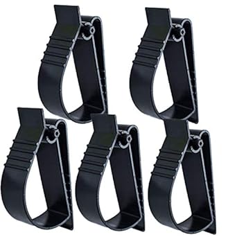 5Pcs Utility Belt Clip Catcher Attachment for Hard Hats Ear Muff Clip