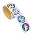 100 Unicorn Stickers: Roll of One Hundred (100) Stickers with Various Unicorn Designs - Easy to Peel & Remove - Great Addition to Unicorn Theme Birthday Party Favors, Supplies & Goody Bags