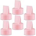 Maymom Duckbill Valves Compatible with Spectra S1 Spectra S2 Spectra 9 Plus Synergy Gold Not Original Spectra Replacement Pump Parts (Pink, 6ct)