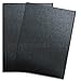 Shimmer Black Onyx 8-1/2-x-11 Cardstock Paper 25-pk - PaperPapers 2pBasics 290 GSM (107lb Cover) Letter Size Card Stock Paper - Business, Card Making, Designers, Professional and DIY Projects