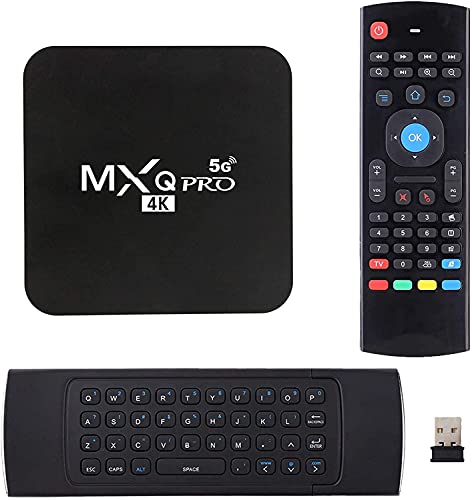 MXQ PRO 5G with Wireless Mini Keyboard Android TV Box Ram 2GB