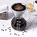 Olivia & Aiden Pour Over Coffee Maker and Tea Infuser w/Glass Carafe (32 oz.) Stainless-Steel Filter Dripper | Precision Brewing at Home, Office, Travel | Stainless Steel Hanging Tea Brewer