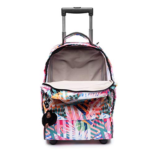 Kipling Luggage Sanaa Wheeled Backpack, Patchwork Garden, One Size on Galleon Philippines