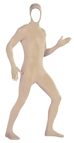 Combinaison Zentai Unisexe - Spandex Stretch, Visage Ouvert, Pour Déguisement Et Fête