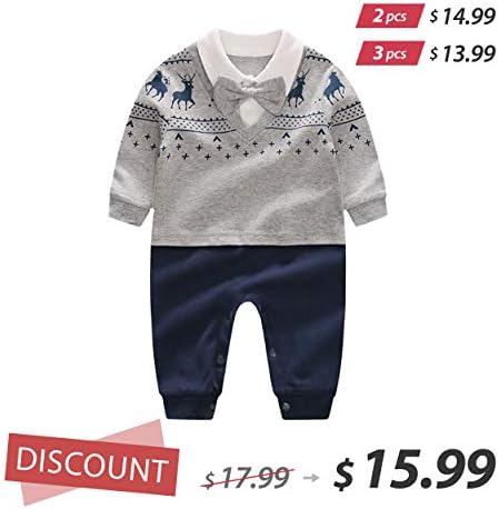 DoReMi Kingdom Baby Suit, Formal Outfits, Rompers, Clothes, Tuxedo for Valentine's Day, Jumpsuit for Newborn Infant Boy