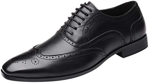 Corriee 2019 Most Wished Formal Shoes for Men Stylish Pointed Toe Oxford Leather Wedding Shoes Business Shoes