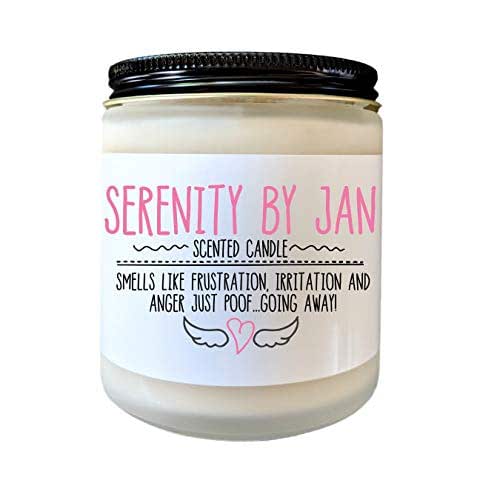 Amazon.com: Serenity By Jan Scented Candle The Office Gift ...