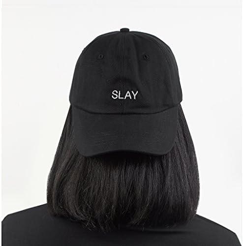 Slay Embroidered Dad Hat 100% Cotton Baseball Cap For Men And Women (Black)