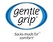 Gentle Grip - 6 Pairs of Ladies Diabetic Socks - 5-9 us (Beige)