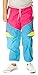 Funny Guy Mugs Like Totally 80s & 90s Retro Neon Windbreaker Pants, Large