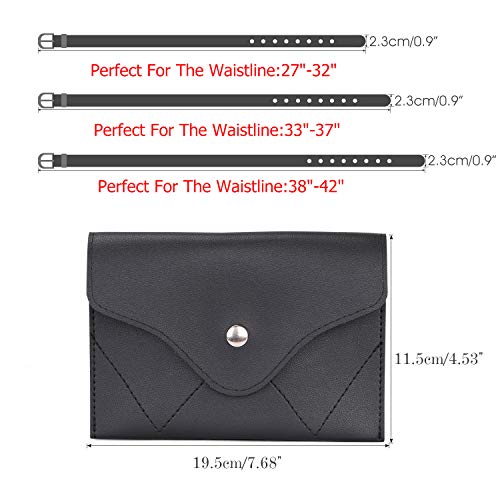 6 JASGOOD+Womens+Leather+Removable+Fashion