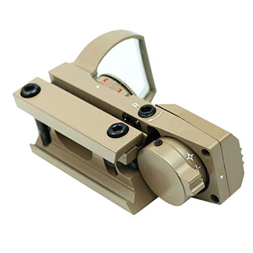 DB TAC Red and Green Reflex Sight with 4 Reticles Picatinny/Weaver