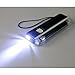 HDE Mini Portable Black Light 395 nm UV Ultra Violet Stain + Counterfeit Detection Flashlight