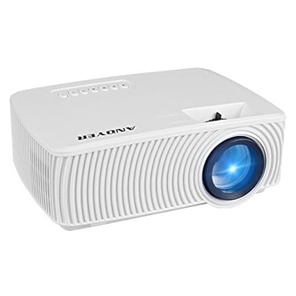 Amazon.com: andyer Proyector portátil Mini proyector LED ...