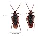 Gejoy 150 PCS Fake Roaches Fake Cockroach Realistic Cockroach Realistic Roaches Plastic Roach for Party Halloween