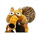 Kids Baby Toy Animal Doll Ice Age 3 Scrat Squirrel Stuffed Plush Toy Gift 7 inch (Yellow, ONE Size)
