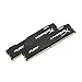 Kingston HyperX FURY Black 8GB Kit (2x4GB) 2133MHz DDR4 Non-ECC CL14 DIMM Desktop Memory (HX421C14FBK2/8)