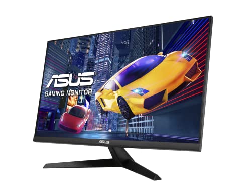 ASUS 27” 1080P EYE CARE MONITOR (VY279HGR) – FULL HD, IPS, 120HZ, 1MS, ADAPTIVE SYNC, FOR WORKING AND GAMING, EYE CARE PLUS, BLUE LIGHT FILTER, FLICKER FREE, SMOOTHMOTION, DISPLAYWIDGET, 3 YR WARRANTY