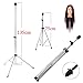 Lihui Mannequin Head Stand Wig Stand Tripod Adjustable Tripod Stand Holder With Carry Bag