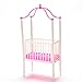 Supershopping 1 Pc Fashion Baby Doll Bed and Crib Bedroom Accessories with Mosquito Net for Barbie Girls