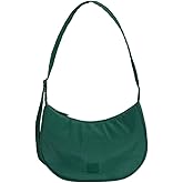 Freshly Picked Zurich Crescent Crossbody Sling Bag, Forest Green