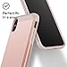 Caseology Legion for Apple iPhone X Case (2017) / iPhone Xs Case (2018) - Reinforced Protection - Rose Gold