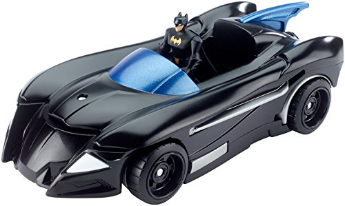 DC Comics Justice League Action Batmobile and Batjet Vehicle, 12"