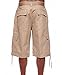 MENS BASIC BELTED CARGO SHORTS BIG MENS PLUS SIZE URBAN HIP HOP LONG SHORTS HWP110N