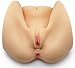 Easy Access Lie Flat Realistic Sized Fake Vagina - Premium Male Masturbator - Artificial Vagina