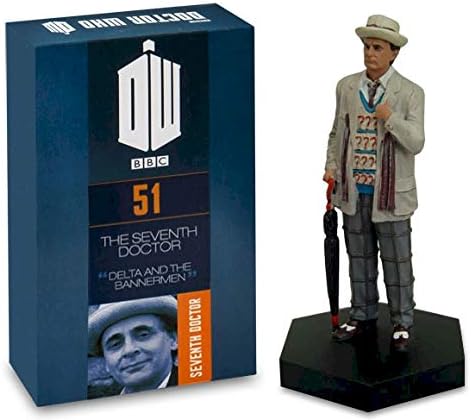 Official Licensed Merchandise Doctor Who Figurine Collection Seventh Doctor WHo Sylvester McCoy Hand Painted 1:21 Scale Collector Boxed Model Figure #51