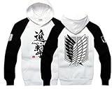 Aplus Attack on Titan Shingeki no Kyojin Pullover Hoodie Sweater