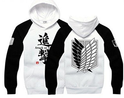 Aplus Attack on Titan Shingeki no Kyojin Pullover Hoodie Sweater