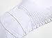 Men's White Biker Jeans Slim Straight Stretch Skinny Fit Moto Denim Jeans,W32,White
