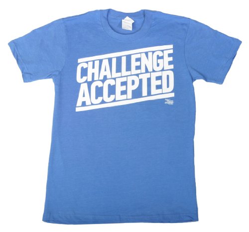 How I Met Your Mother Challenge Accepted Mens T-shirt