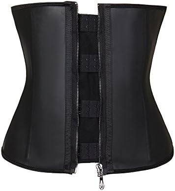 ORICSSON Waist Trainer for Weight Loss, Body Shaper Latex 9 Steel Bonded Firm Tummy Control Underbust Waist Cincher Corset for Women