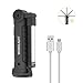 LED Work Light, JIRVY USB Rechargeable Work Lights with Magnetic Base, Cob Folding Flashlight for Repairing, Home, Camping, and Emergency(Large)