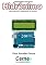 Livro Apresentando uma lista de Hidrônimo Com display LCD programado no Arduino